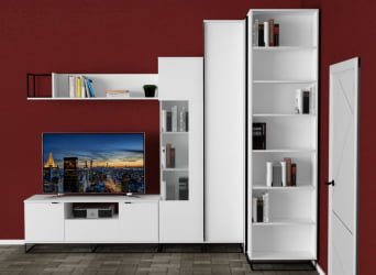 Полка City средняя белый