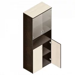 Шкаф-стеллаж Р.Ш-4СТ дуб молочный