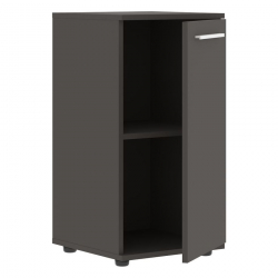 Шкаф колонка с глухой малой дверью EDIS ELCS 42.1 Мокко Белый Мокко