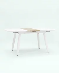 Стол раскладной Чикаго 120-160 Белый