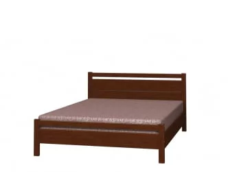 Односпальная кровать Вероника 1 200х90 Орех