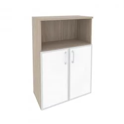 Шкаф средний широкий ONIX O.ST-2.2R white Дуб Аттик