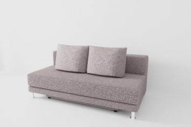 Диван прямой Стандарт без подлокотников (Berhouse) Цвет фасада: Кемел; Тип: Прямой; Материал фасада: Рогожка