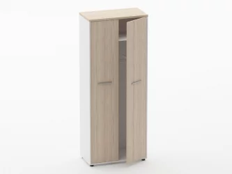 Шкаф для одежды 4 широкий Дека 10.19.301 Туя/Белый / Deka