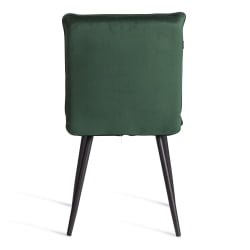 Металлический стул Sweet LT, велюр, Deep Forest (изумруд), 41х55х88 см