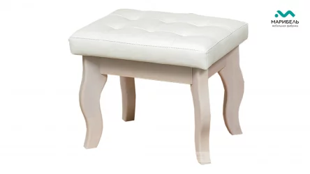 Банкетка Кожа Terra 118/Орех темный массив