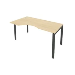 Стол письменный METAL SYSTEM Б.СА-1 Л Акация/Антрацит