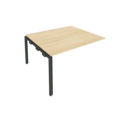 Проходной наборный элемент переговорного стола Metal System Б.ППРГ-3 Акация/Антрацит