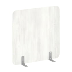 Перегородки на металлических опорах на фетровых подпятниках R-line DP.F-120-120 Снежная Патина