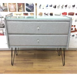 Комод Лейд в ткани Taft на опорах CHХ