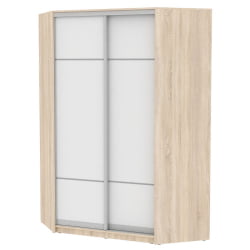 Шкаф-купе YA-230х1400-568-4(ДСС-Белый-D4D4)