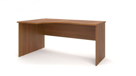 Стол компьютерный угловой Р.СКУ-14 (левый) Серый