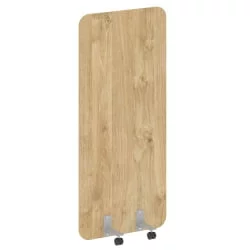 Перегородка на металлических опорах, на роликах R-line DP.R-80-180 Тиквуд Светлый