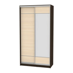 Шкаф-купе B-220х120х60-3(Венге-ДМ-D7D8)