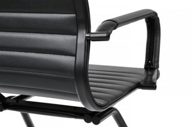 Кресло Хуго РCХ 6002-3СЕБ Черный/Металл Черный / Hugo RCH 6002-3SEB