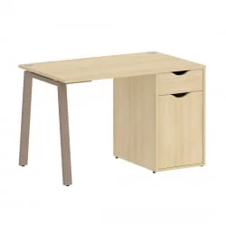 Стол письменный HOME OFFICE VR.SP-3-118.1.A Акация Лорка/Мокко металл