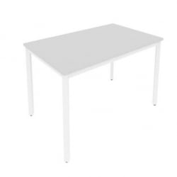 Стол письменный на металлокаркасе SLIM SYSTEM С.СП-4 Серый-Белый