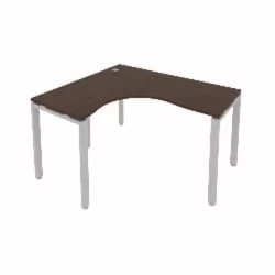 Стол письменный METAL SYSTEM Б.СА-3 Л Венге/Серый