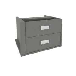 Блок ящиков боковой Марис СХ.ЙБ-2 Металлик / Maris SH.YB-2