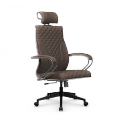 Кресло руководителя Metta L 2c 44C/K116 Infinity Easy Clean (MPES) Комплект 6 Светло-коричневое