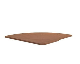 Полка заверщающая для угловой стойки PC-5.2 R Ясень шимо