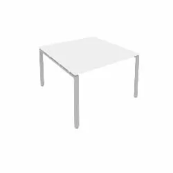 Переговорный стол (1 столешница) Metal System Б.ПРГ-1.2 Белый/Серый