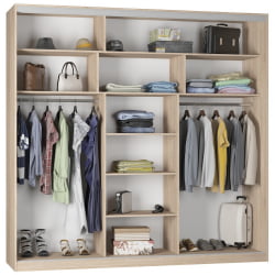 Шкаф-купе Б-230х235х60-1(ЯАТ-Д7Д7Д7) / B-230х235х60-1(ЯАТ-D7D7D7)