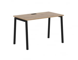 Стол письменный ЕДИС ЕЛСТ 1167 Дуб Денвер светлый Черный / EDIS ELST
