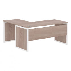 Стол письменный угловой правый XTEN-QP XQPCT 1615 R Дуб Сонома Белый