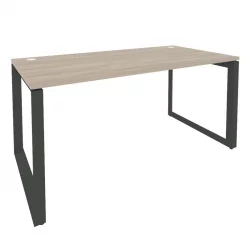 Стол рабочий на О-образном м/к ОНИКС О.МО-СП-4.8 Дуб Аттик/Антрацит / ONIX O.MO-SP-4.8
