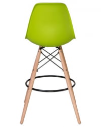 Стул барный ДОБРИН ДСВ БАР (ножки светлый бук, цвет сиденья салатовый (Г-08)) 2 шт / DOBRIN DSW BAR (G-08))