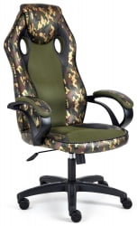 Кресло RACER GT MILITARY кож/зам/ткань, хаки/хаки, TW 28