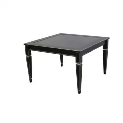 Квадратный стол Васко В 82 Венге Серебро