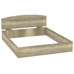 Кровать Алиса(L8)1647х798х2063(ДКМ)