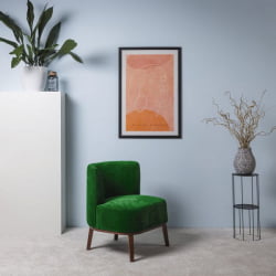 Кресло Шафран К зеленый