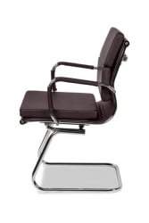 Кресло для посетителей College CLG-630 LXH-C Brown