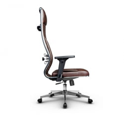 Кресло руководителя Metta L 1m 46/2D Комплект 3 Коричневое