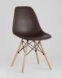 Стул Еамес ДСВ 4 шт. Коричневый / Eames DSW