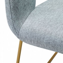 Кресло Hugs К св.сер/Линк золото