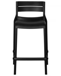 Стул полубарный DOBRIN NESSA (черный (B-03)) 4 шт