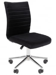 Офисное кресло CHAIRMAN 033 велюр Черный