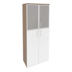 Шкаф высокий широкий ONIX O.ST-1.7R Дуб Аризона/Белый