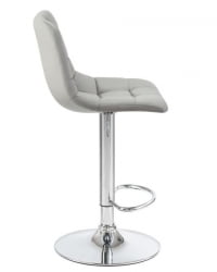 Стул барный DOBRIN TAILOR (серый велюр (MJ9-75)) 2 шт