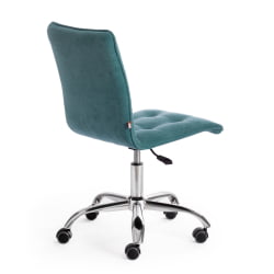 Кресло ZERO велюр Clermon, бирюзовый, 140