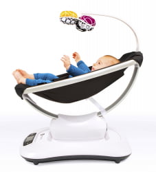Электронное кресло-качалка 4Moms Mamaroo 4.0 Серый плюш