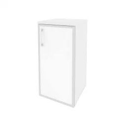 Шкаф низкий узкий правый ONIX O.SU-3.2R(R) white Белый Бриллиант