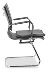 Кресло для посетителей CЛГ-617 ЛКСХ-C Грей / CLG-617 LXH-C Grey