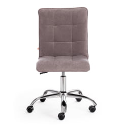 Кресло ZERO велюр Clermon, св. -серый, 60