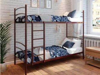 Кровать Хостел Duo 80х190 Красный