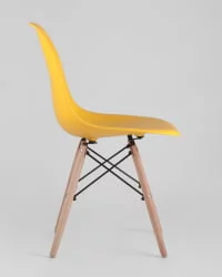 Стул Еамес ДСВ 4 шт. Желтый / Eames DSW
